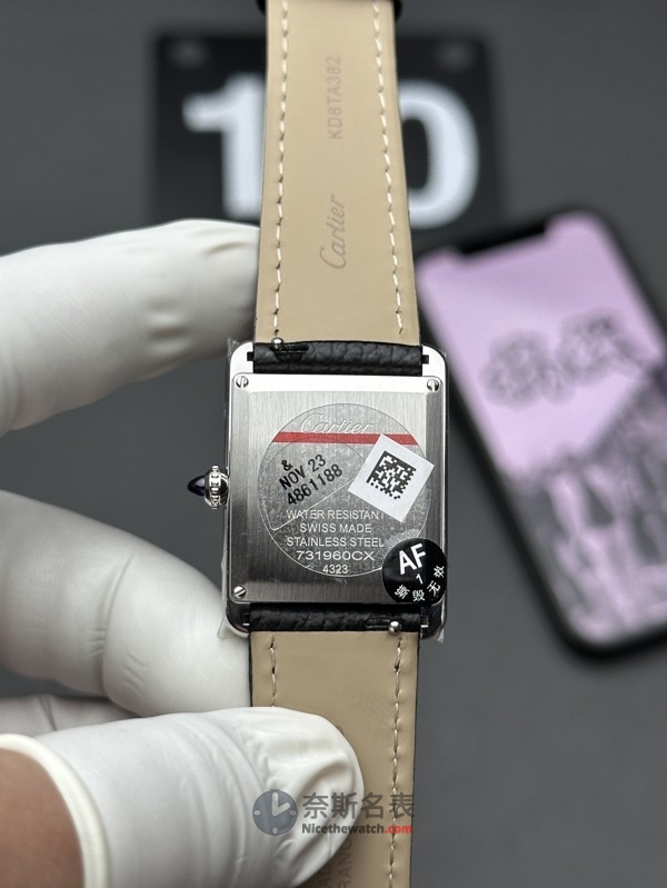 AF厂卡地亚tank复刻表跟正品有差距吗、值不值入手？ | 奈斯探表