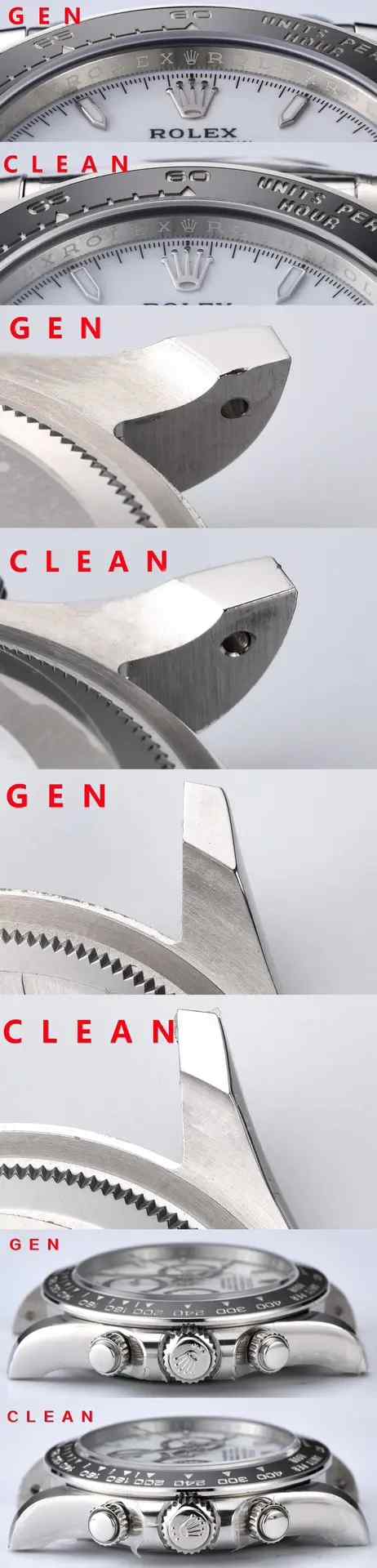 C厂劳力士熊猫迪4131机芯复刻表真假深度测评，与正品相差多少？ | 奈斯探表