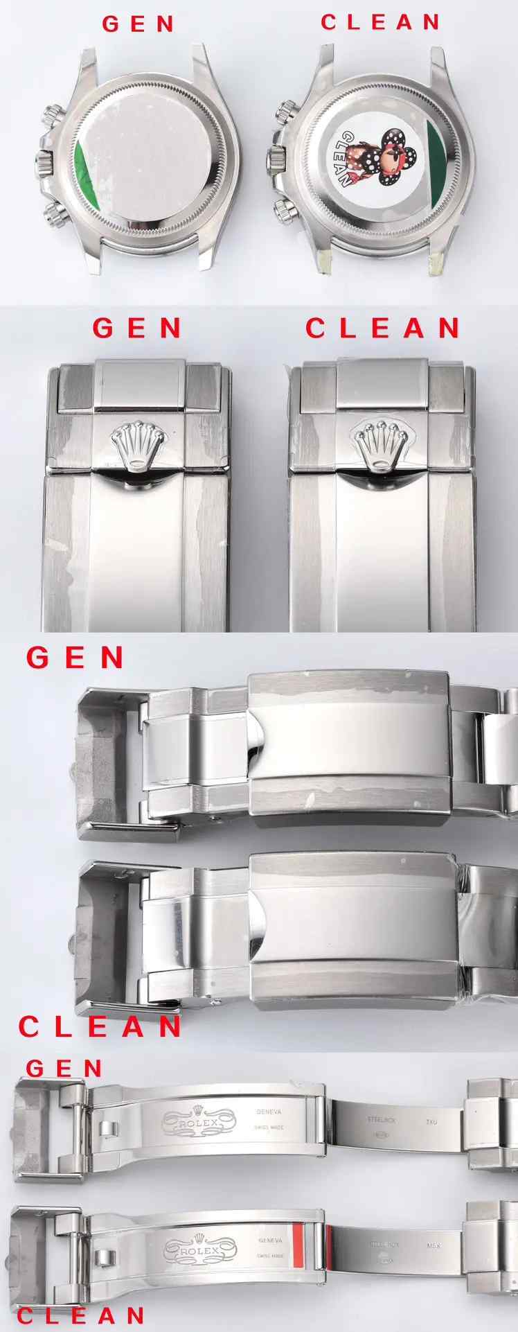 C厂劳力士熊猫迪4131机芯复刻表真假深度测评，与正品相差多少？ | 奈斯探表