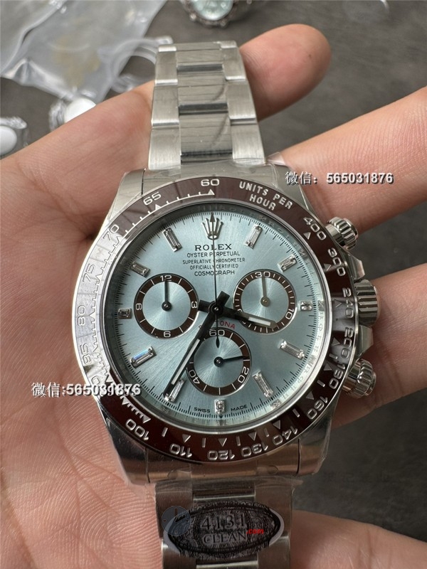 Clean厂新款冰蓝迪通拿126506是市面最高版本了吗？上海4131机芯稳定吗？ | 奈斯探表