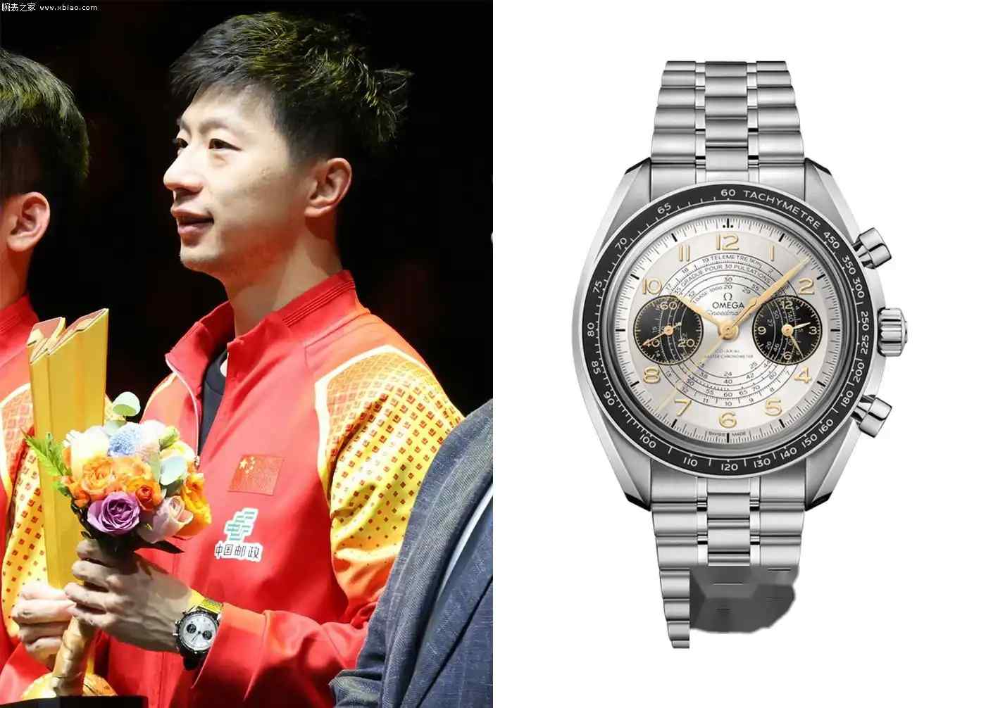 龙佩戴欧米茄超霸系列CHRONOSCOPE腕表-马龙职业生涯辉煌瞬间见证腕表 | 奈斯探表
