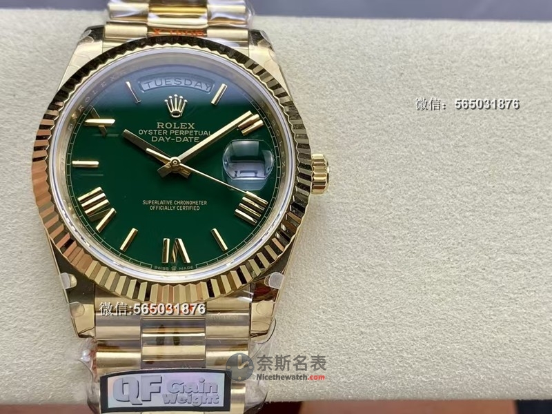 QF厂劳力士星期日历型配重版重量多重？跟正品差距大吗？ | 奈斯探表