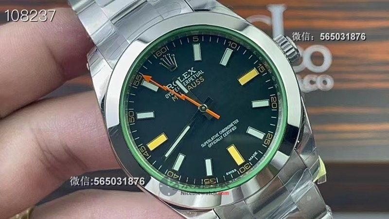 VS厂新品来袭！闪电针绿玻璃黑面劳力士，个性高颜值 | 奈斯探表