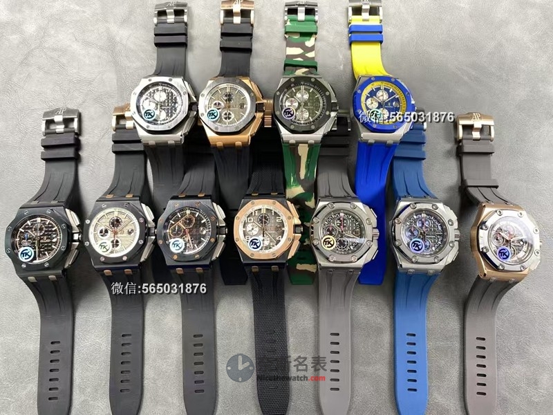 TK厂（原JF厂）爱彼皇家橡树离岸计时腕表评测：厚重质感，细节到位 | 奈斯探表