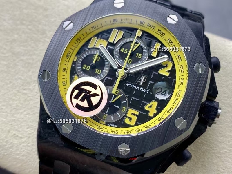 TK厂皇家橡树JF大黄蜂26470评测：轻盈碳纤维，细节满分！ | 奈斯探表