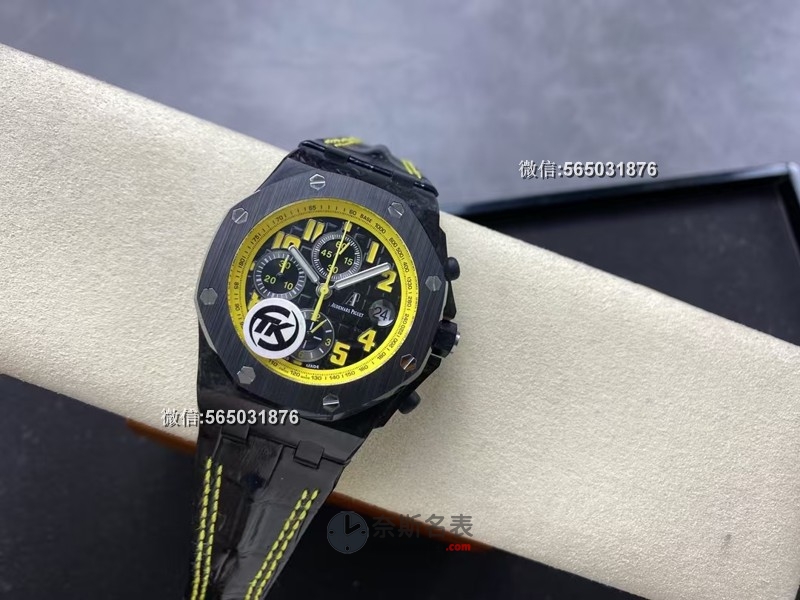 TK厂皇家橡树JF大黄蜂26470评测：轻盈碳纤维，细节满分！ | 奈斯探表