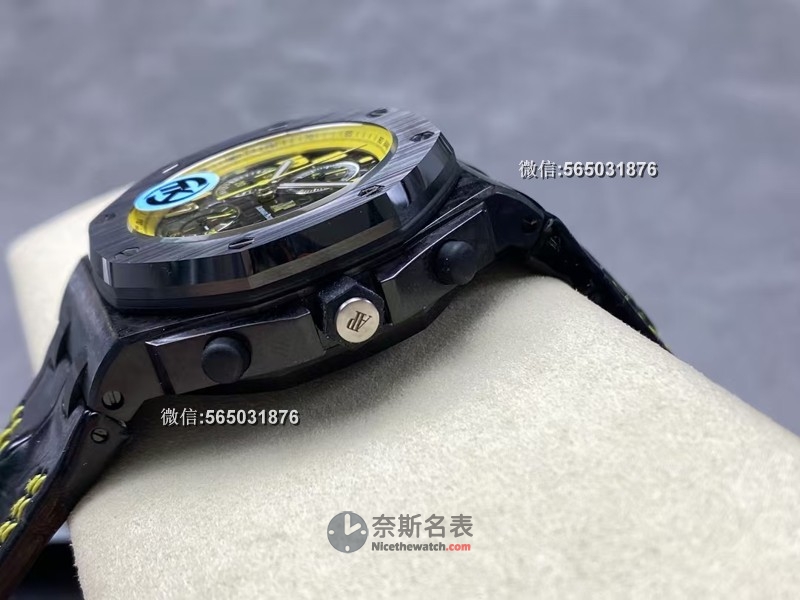 TK厂皇家橡树JF大黄蜂26470评测：轻盈碳纤维，细节满分！ | 奈斯探表