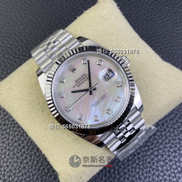 C厂Clean贝母盘41莫桑钻日志细节评测：闪耀多彩，上海3235机芯稳定可靠 | 奈斯探表