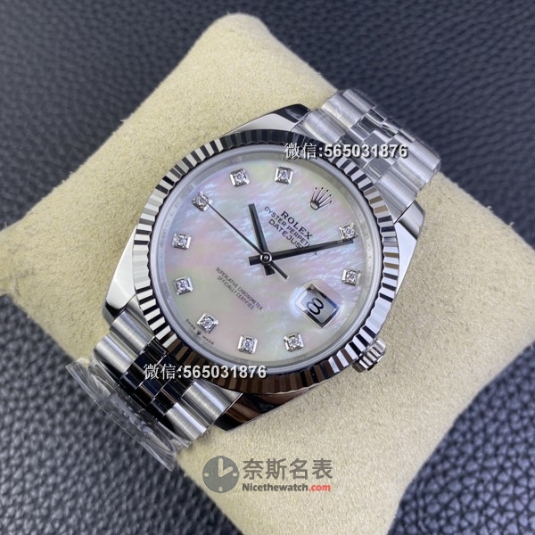 C厂Clean贝母盘41莫桑钻日志细节评测：闪耀多彩，上海3235机芯稳定可靠 | 奈斯探表