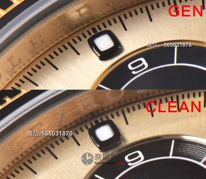 Clean厂迪通拿4131机余文乐迪，黄金钻面超详评测！ | 奈斯探表
