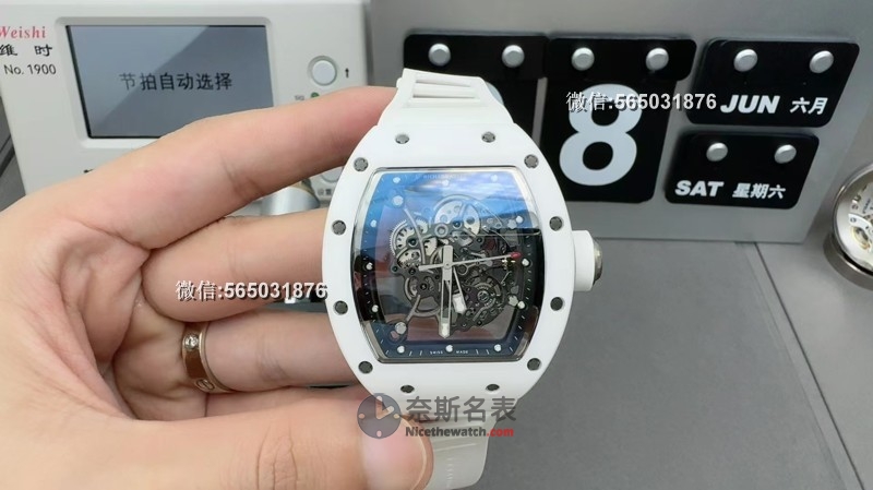 BBR厂理查RM055白陶瓷一体机V3版评测：全新开模定制机芯，稳定性大幅提升！ | 奈斯探表