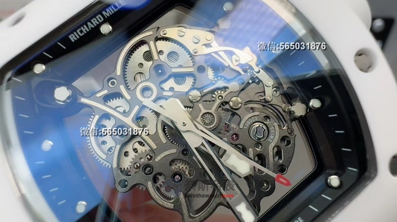 BBR厂理查RM055白陶瓷一体机V3版评测：全新开模定制机芯，稳定性大幅提升！ | 奈斯探表