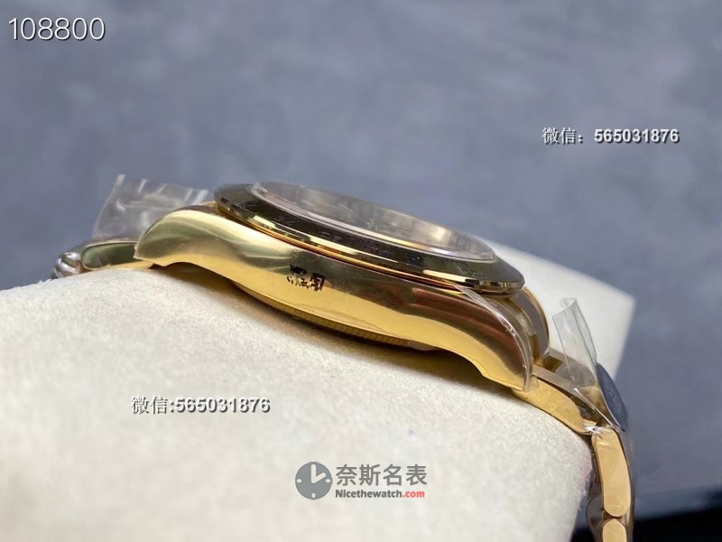 Clean厂迪通拿4131机余文乐迪，黄金钻面超详评测！ | 奈斯探表