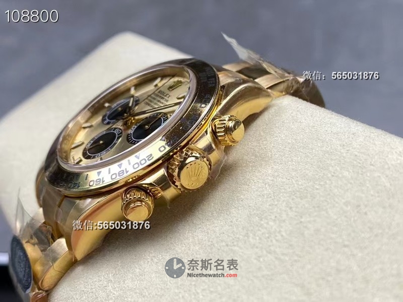 Clean厂迪通拿4131机余文乐迪，黄金钻面超详评测！ | 奈斯探表