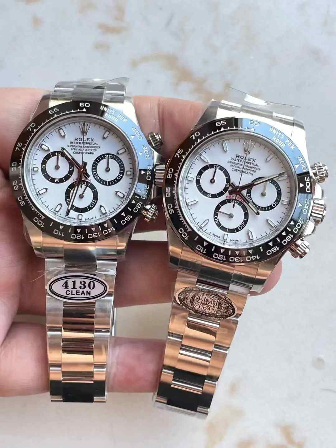 购表攻略！C厂劳力士熊猫迪4130与4131机芯到底该怎么??？ | 奈斯探表