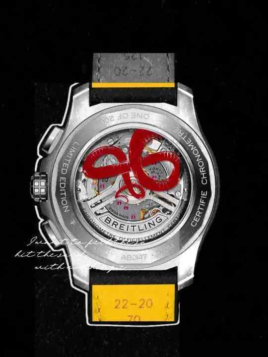 百年灵新力作！复仇者B01赤蛇限量版燃爆上市！ | 奈斯探表