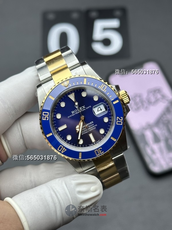 顶级复刻！VS厂劳力士间金蓝水鬼，如何辨别真伪？ | 奈斯探表