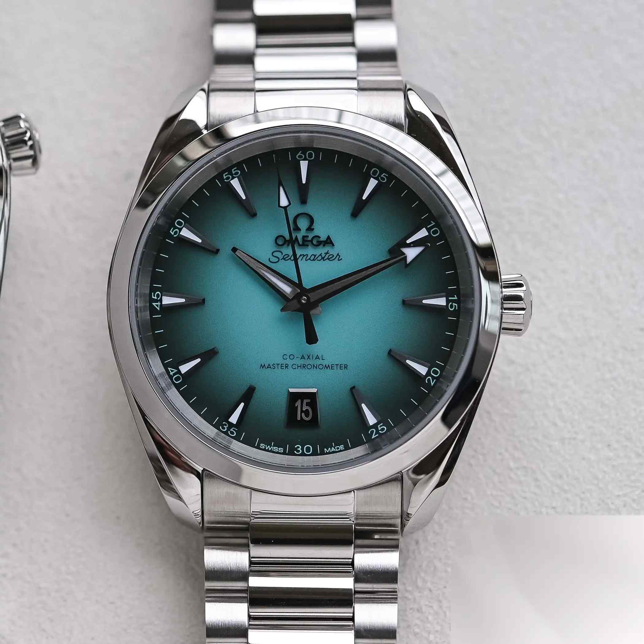 欧米茄全新Aqua Terra绿松石表盘5.36W就能拥有！值不值得买？ | 奈斯探表
