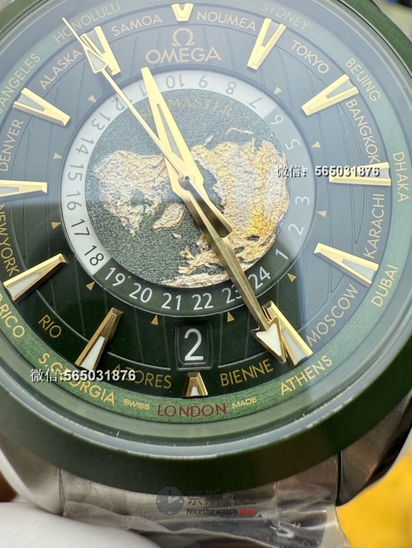 VS厂欧米茄海马150绿圈世界时，到底值不值得买？ | 奈斯探表