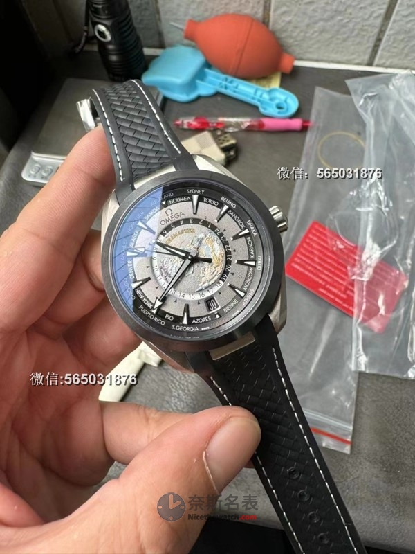 VS厂海马150钛壳黑款世界时复刻手表怎么样？机芯和原装有什么不同吗？ | 奈斯探表