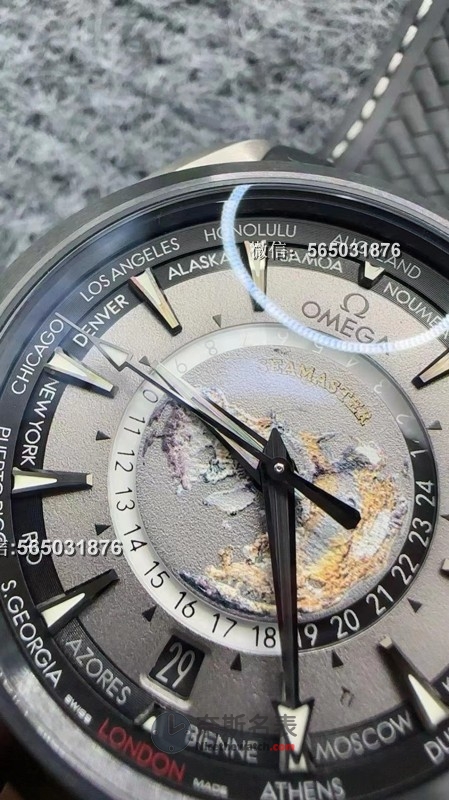 VS厂海马150钛壳黑款世界时复刻手表怎么样？机芯和原装有什么不同吗？ | 奈斯探表