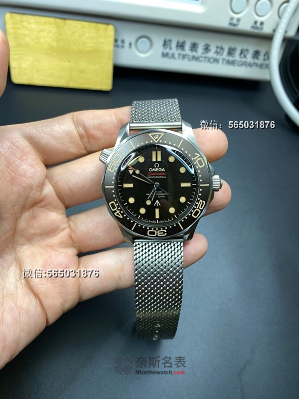 VS厂欧米茄海马300“无暇赴死”007复刻表，纯钛打造，轻盈舒适，闭眼冲！ | 奈斯探表