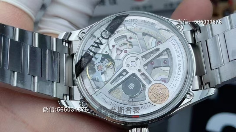 APS厂新巅峰！万国IWC葡萄牙七日链葡七钢带版深度评测，颜值爆表 | 奈斯探表