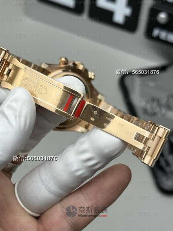 Clean厂劳力士迪通拿m116505-0016玫瑰金贝嫂对比正品，差距大吗？ | 奈斯探表