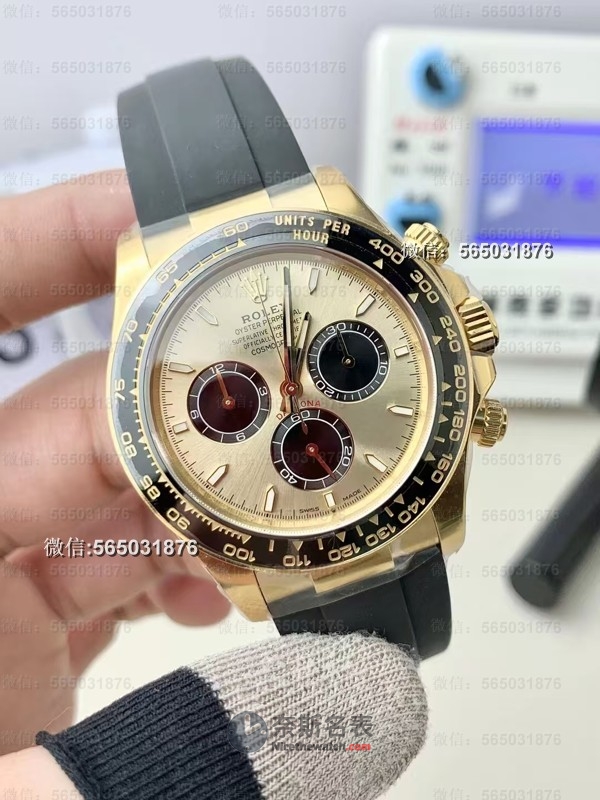 Clean厂余文乐迪通拿4131机芯版本，对比正品差距大吗？行家来揭秘！ | 奈斯探表