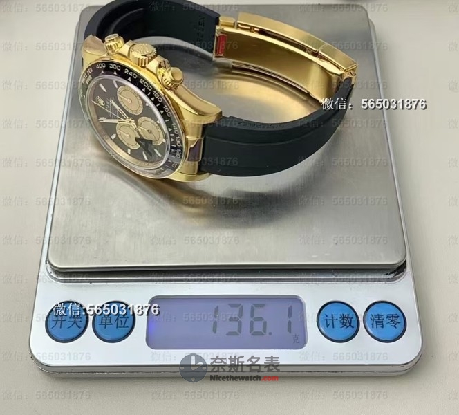 克重137克+丹东4131机芯！VS厂迪通拿小怪兽值不值得入手？ | 奈斯探表