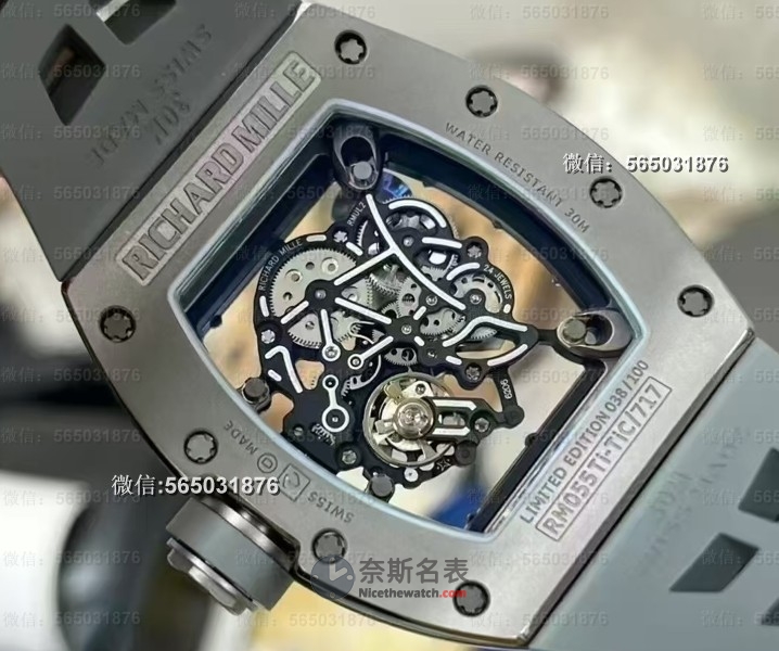 2025复刻表王炸！ZF厂RM055灰陶瓷实测，纳米陶瓷硬度超传统30%！ | 奈斯探表