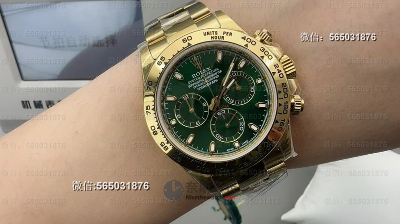 220克压手感！ZF配重版绿金迪能否碾压传统复刻 | 奈斯探表