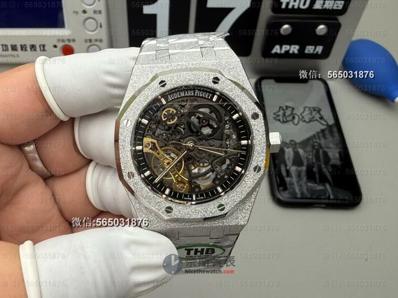 THB厂爱彼霜金15407 V2版实拍，布灵布灵闪到睁不开眼！ | 奈斯探表