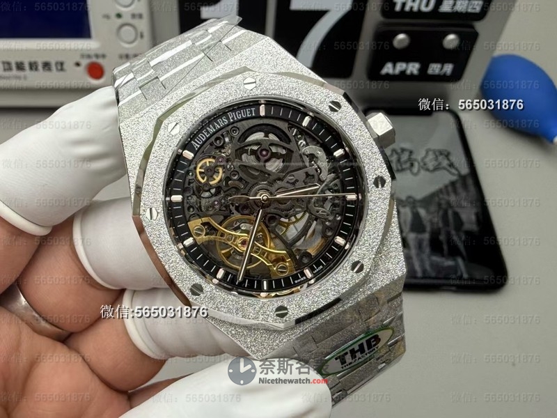 THB厂爱彼霜金15407 V2版实拍，布灵布灵闪到睁不开眼！ | 奈斯探表