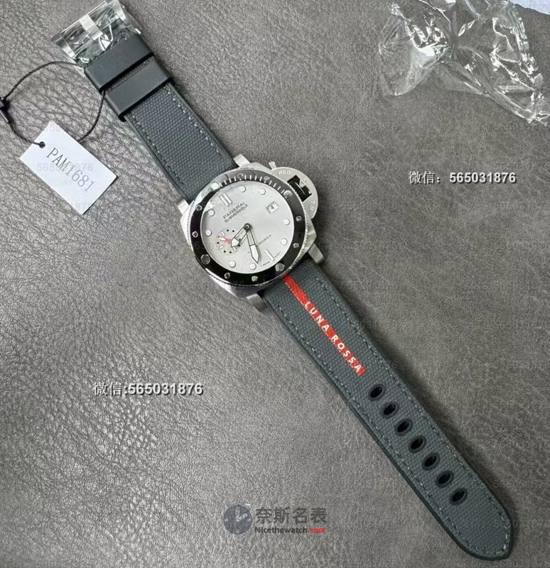 2025年度爆款！VS厂沛纳海1681实拍！Luna Rossa红灰配色太炸了！ | 奈斯探表