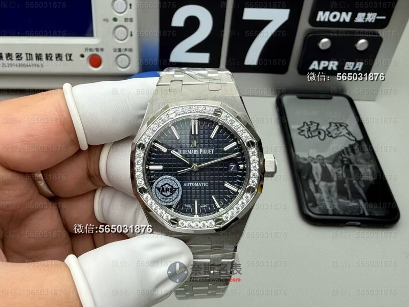 APS厂爱彼15451ST评测：钻圈款如何做到“一眼真”？ | 奈斯探表
