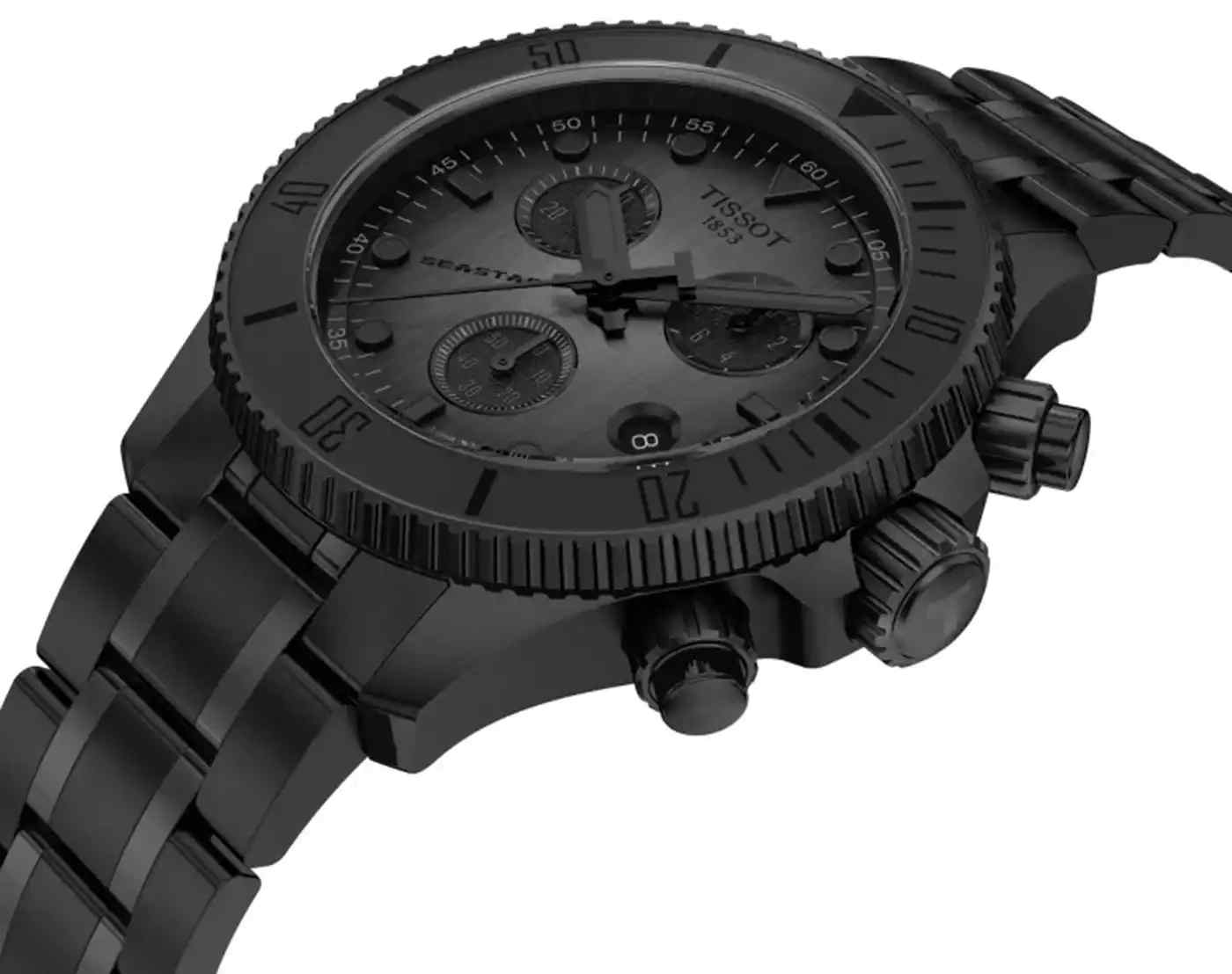 小表径大能量！天梭海星38mm计时码表上市：300米防水+夜光显示，495瑞郎起！ | 奈斯探表