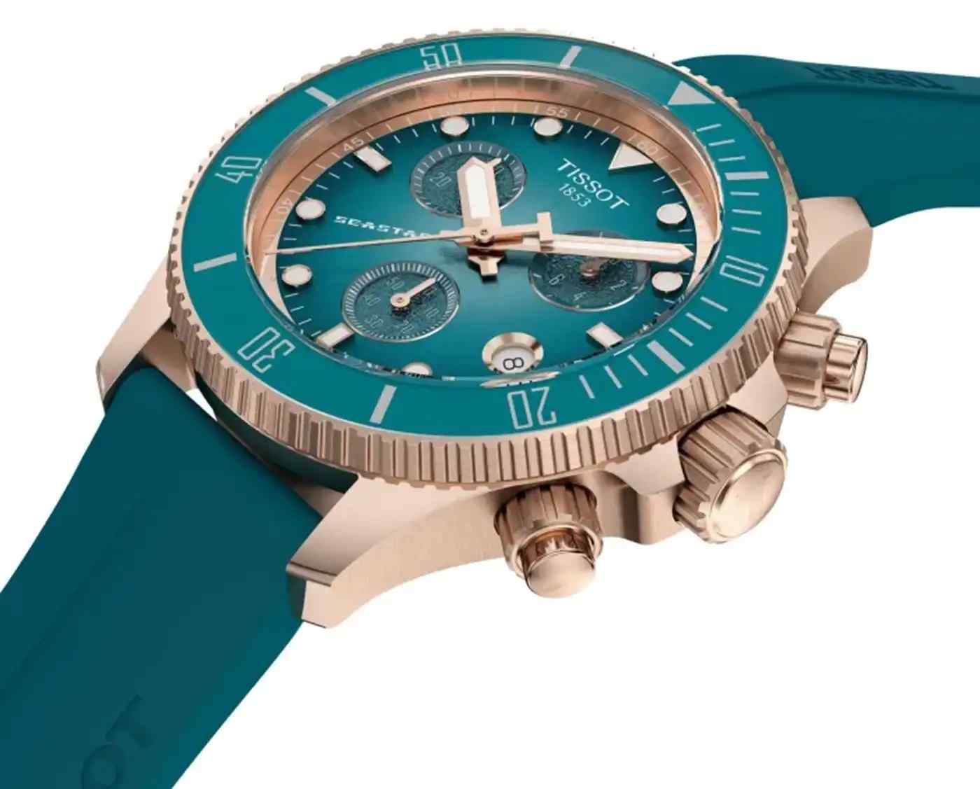 小表径大能量！天梭海星38mm计时码表上市：300米防水+夜光显示，495瑞郎起！ | 奈斯探表