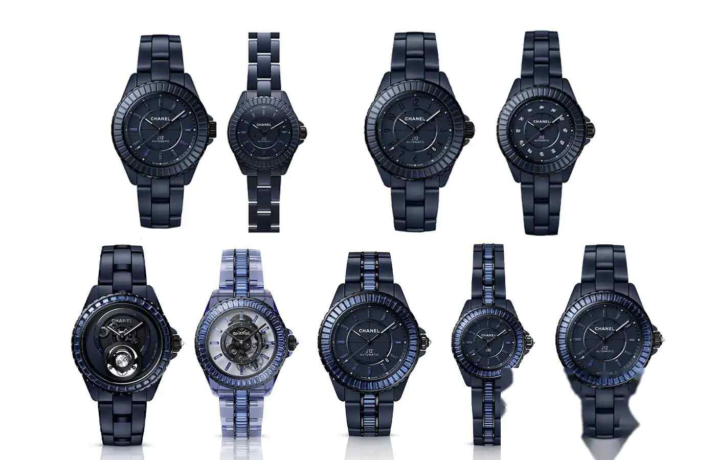 比‘水鬼’更高级？香奈儿J12 Bleu蓝陶瓷表链+12.1机芯，6万价位吊打万国欧米茄！ | 奈斯探表