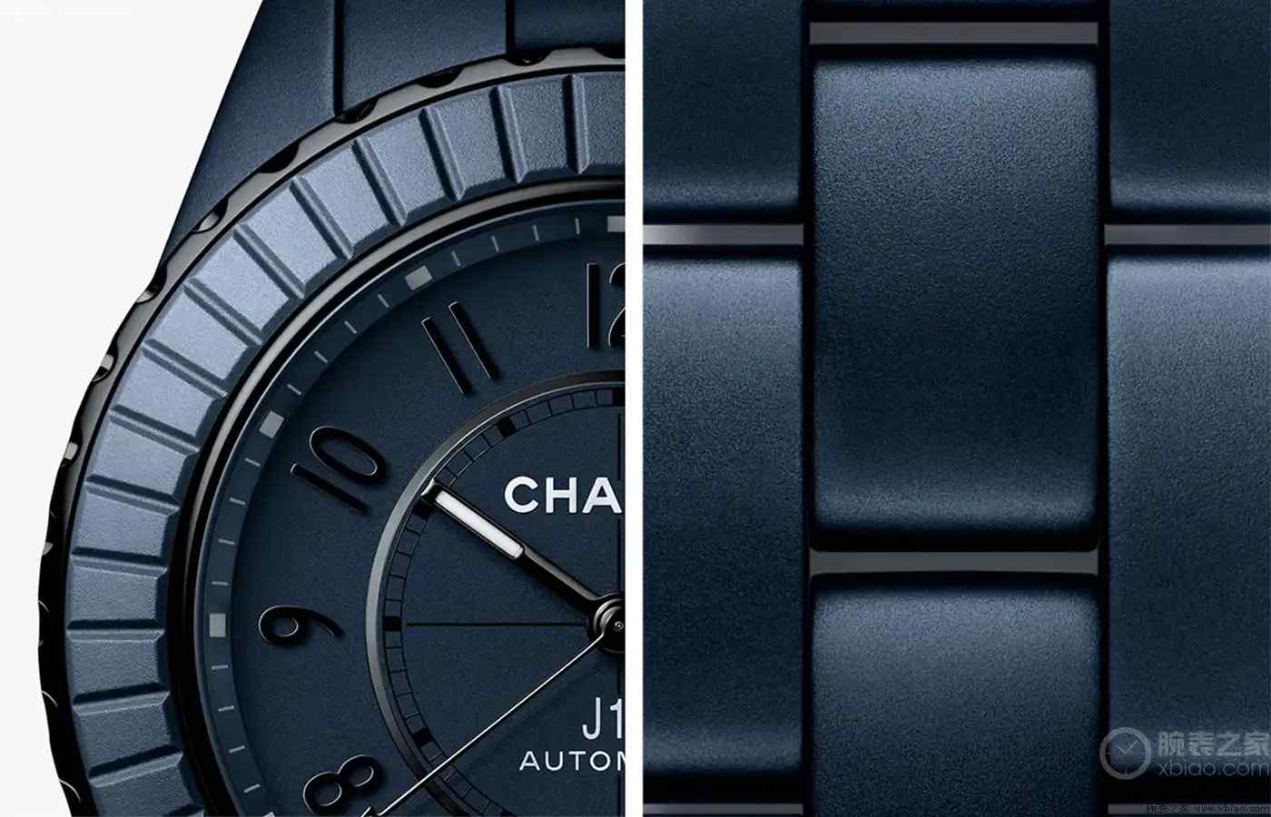 比‘水鬼’更高级？香奈儿J12 Bleu蓝陶瓷表链+12.1机芯，6万价位吊打万国欧米茄！ | 奈斯探表