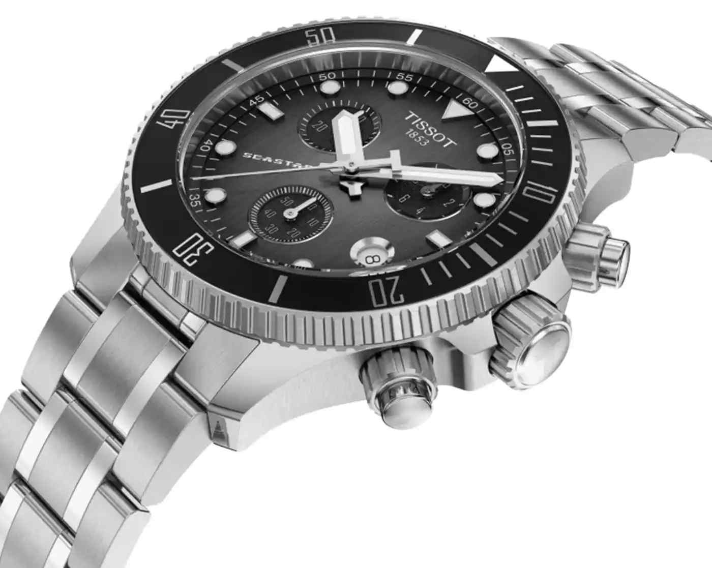 小表径大能量！天梭海星38mm计时码表上市：300米防水+夜光显示，495瑞郎起！ | 奈斯探表