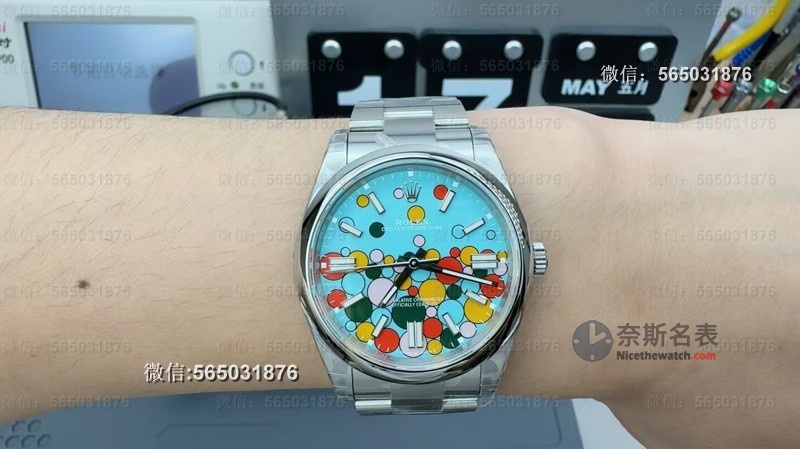 VS厂劳力士恒动蒂芙尼泡泡盘实测，丹东3235机芯稳如老狗！ | 奈斯探表