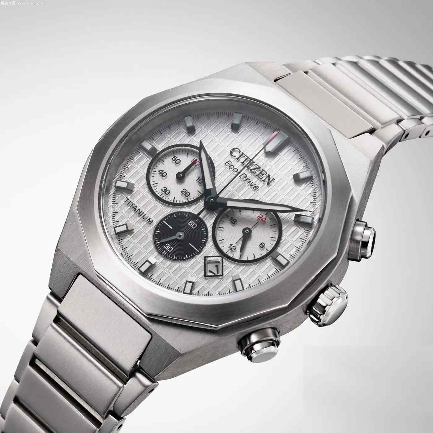 光动能天花板！西铁城全新舒博钛计时码表，四种配色秒杀机械表！ | 奈斯探表