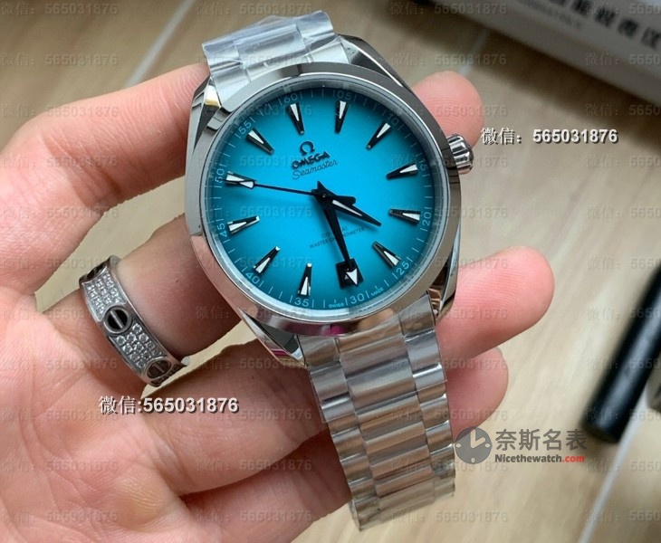 买表就买特别款！VS厂海马150绿松石评测，每个角度颜色都不一样！ | 奈斯探表