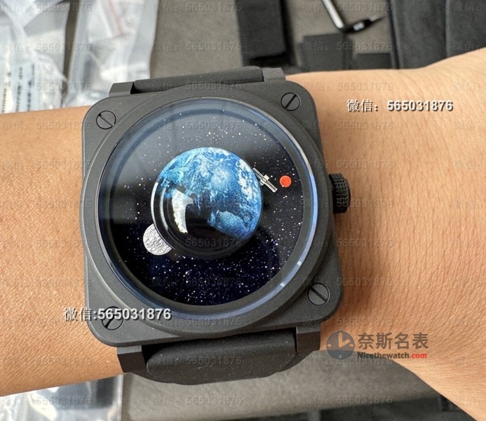 M+厂放大招！柏莱士BR-03太空陶瓷来袭，宇宙字面太惊艳 | 奈斯探表