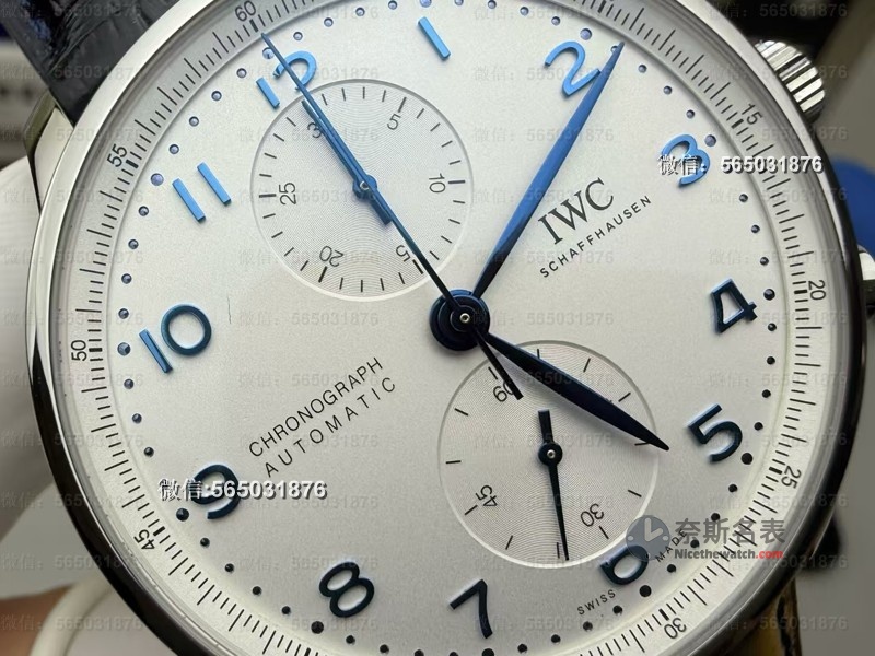 这些细节和原版真的一样？万国葡计复刻版上手：烤蓝钢针+超薄表壳真香！ | 奈斯探表