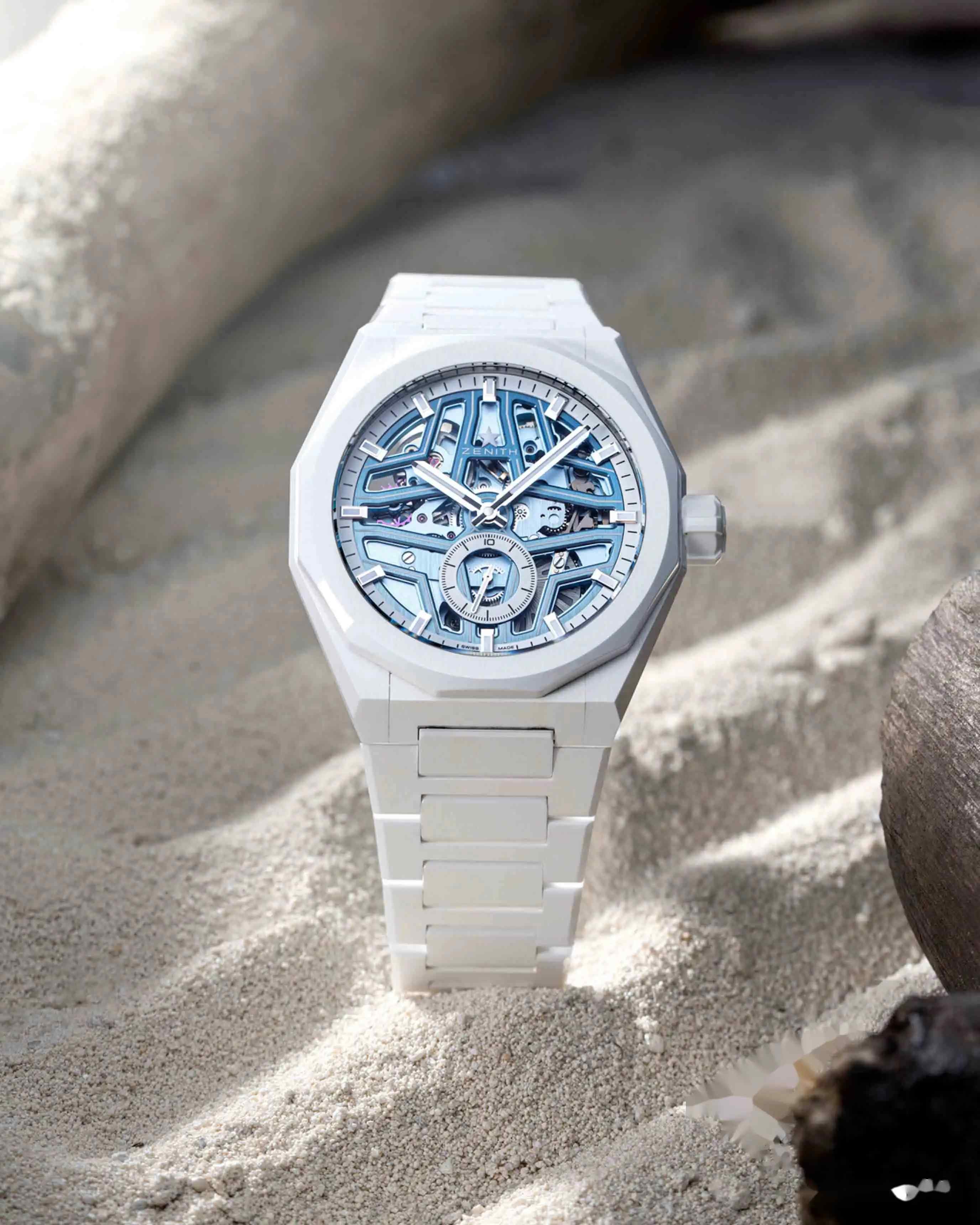 【限量100枚】真力时DEFY White Surfer陶瓷腕表终章登?。”讹慰彰勒?！ | 奈斯探表
