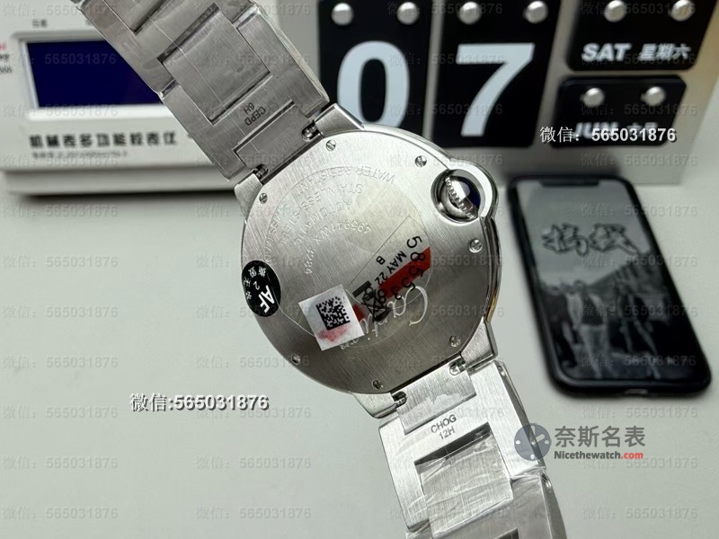 复刻表玩家狂赞！AF厂蓝气球36mm评测，这些细节99%的人都没发现！ | 奈斯探表