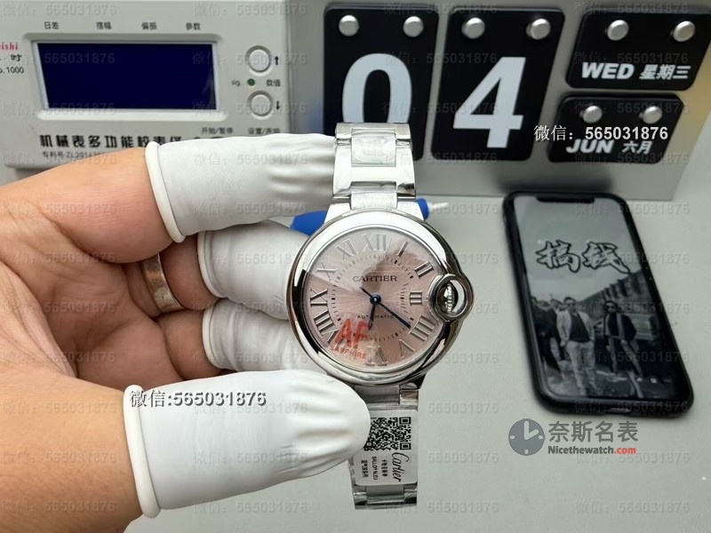 小身材大讲究！AF厂蓝气球33mm评测，这四个细节太惊艳！ | 奈斯探表