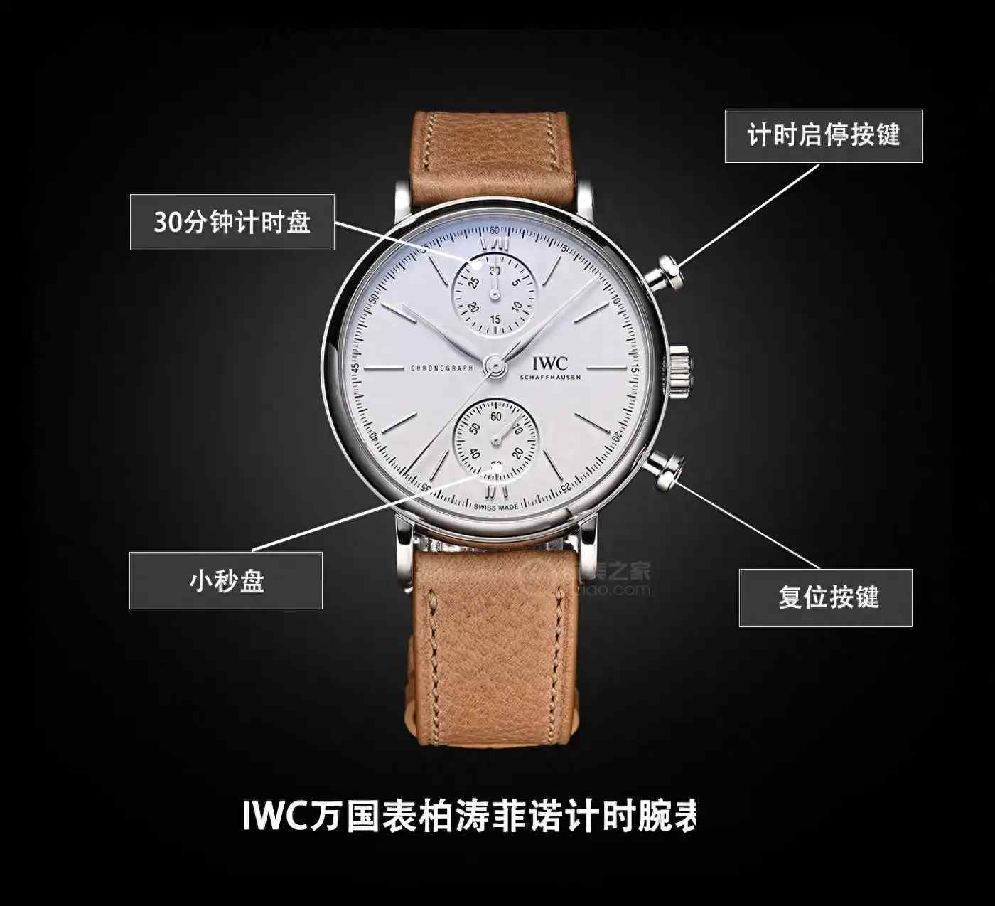 优雅计时新选择！IWC柏涛菲诺39mm腕表实测，正装休闲两不误 | 奈斯探表